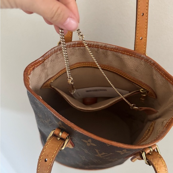Louis Vuitton Brown Monogram Bucket Bag - Picture 5 of 7